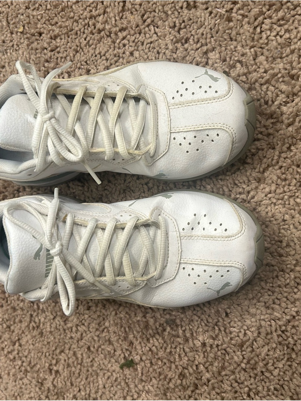 Puma White Women's Athletic Sneakers 8.5